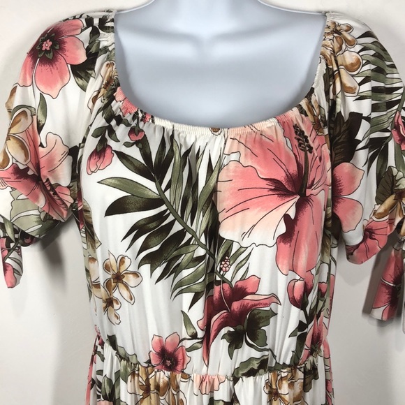 Vibe Sportswear floral maxi dress size 1X - Picture 2 of 6